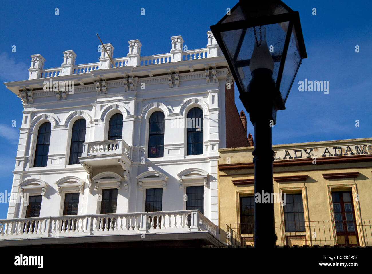 Old Sacramento State Historic Park à Sacramento, Californie, USA. Banque D'Images