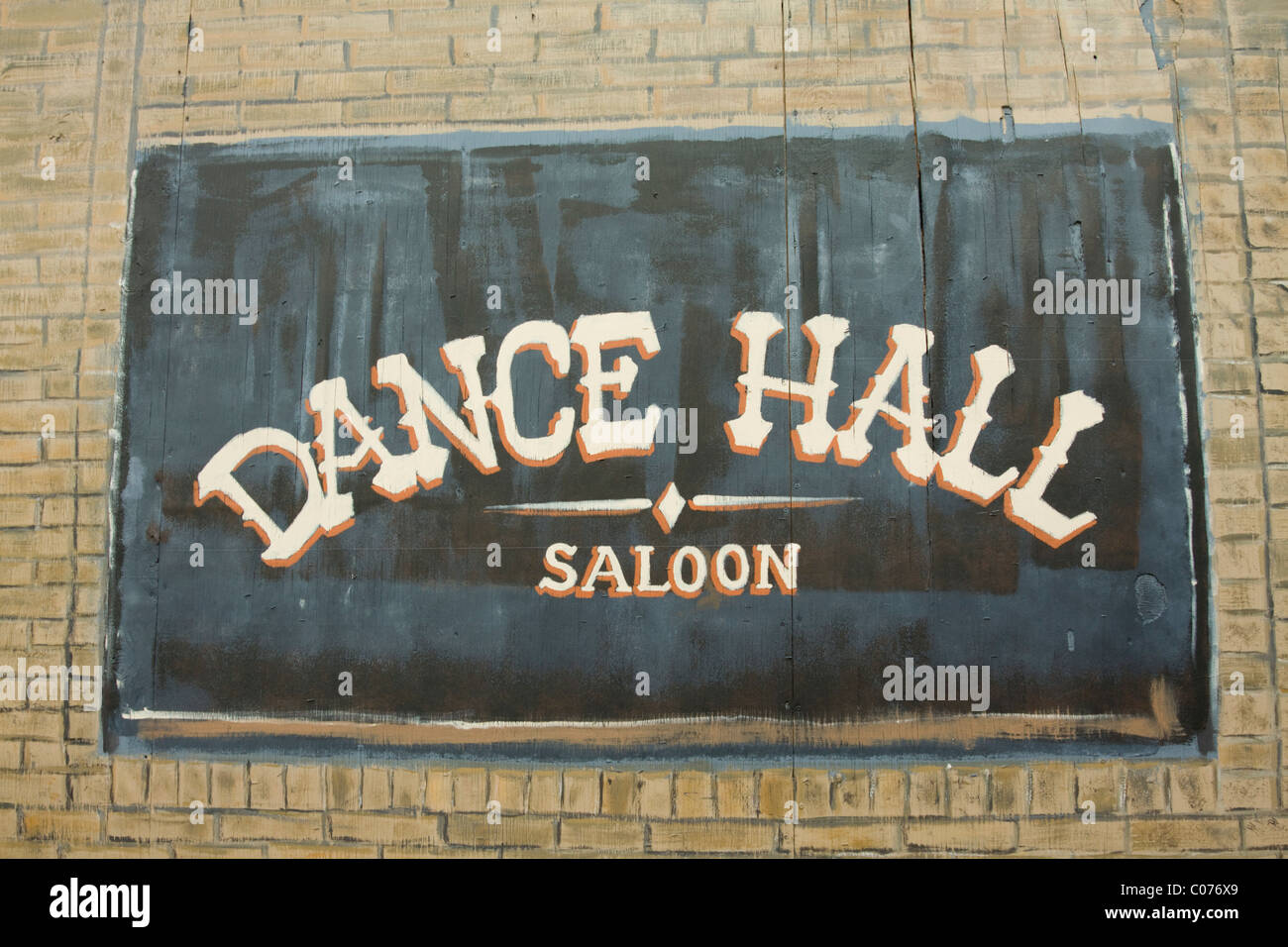 American Dance Hall et salon à Austin au Texas Banque D'Images