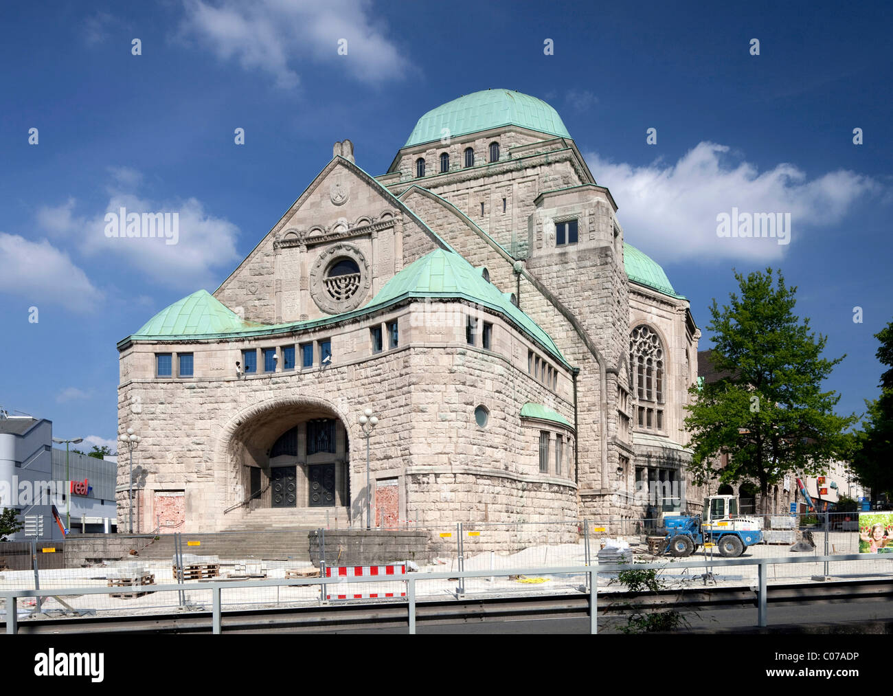 Ancienne Synagogue, Maison de la culture juive de la région de Ruhr, Essen, Rhénanie du Nord-Westphalie, Allemagne, Europe Banque D'Images