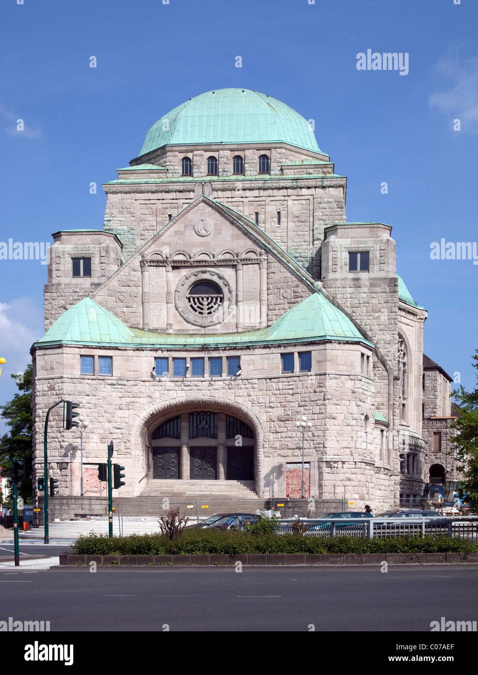 Ancienne Synagogue, Maison de la culture juive de la région de Ruhr, Essen, Rhénanie du Nord-Westphalie, Allemagne, Europe Banque D'Images