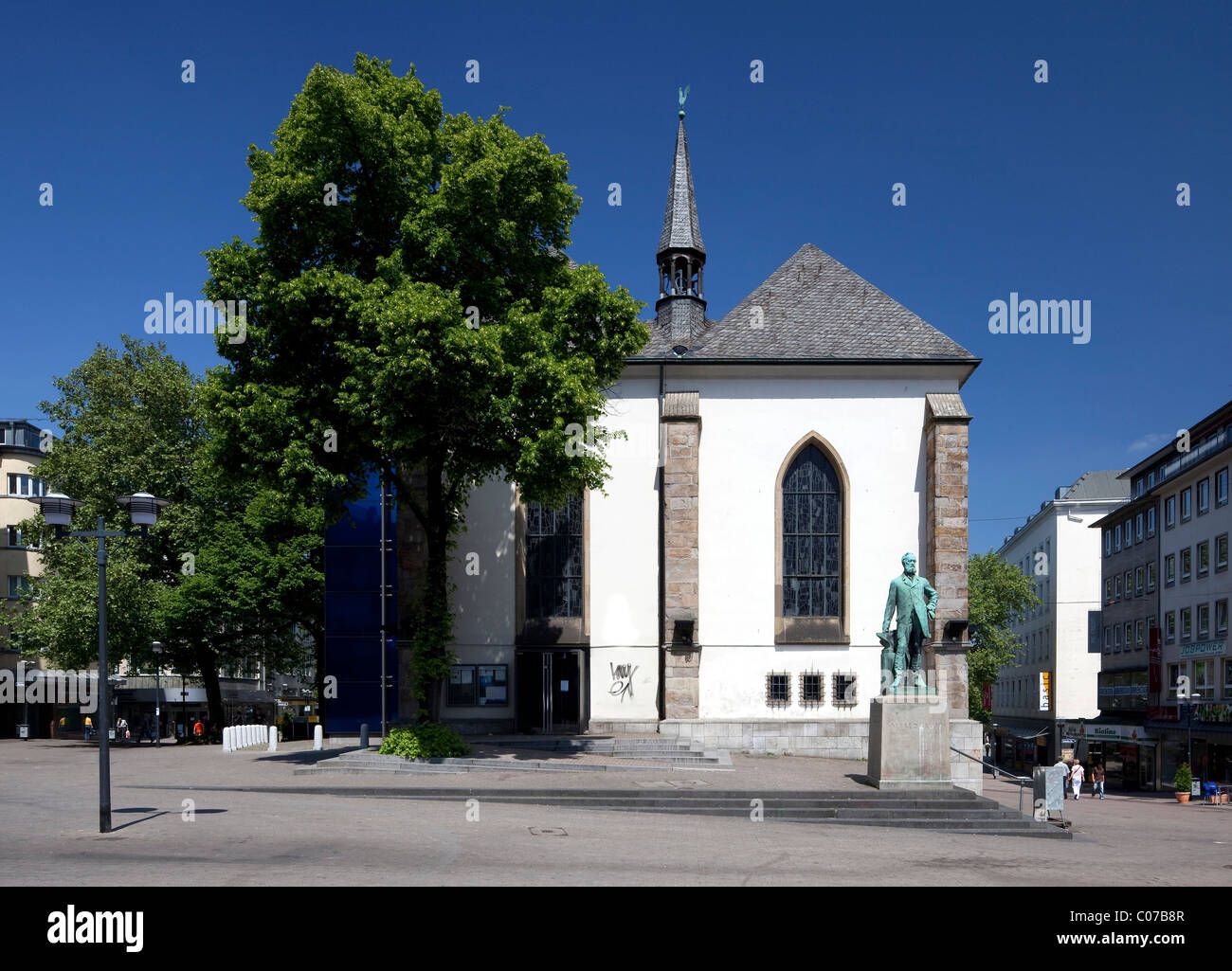 L'église Marktkirche, Essen, région de la Ruhr, Nordrhein-Westfalen, Germany, Europe Banque D'Images