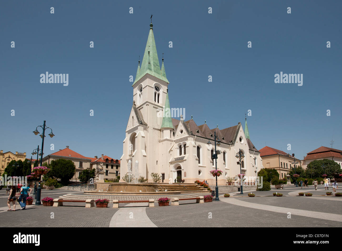 Le Szent Istvan, Kapossvar, Hongrie, Europe Banque D'Images