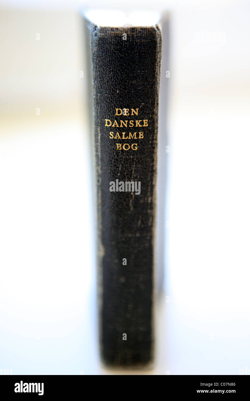 Livre des Psaumes danois Banque D'Images