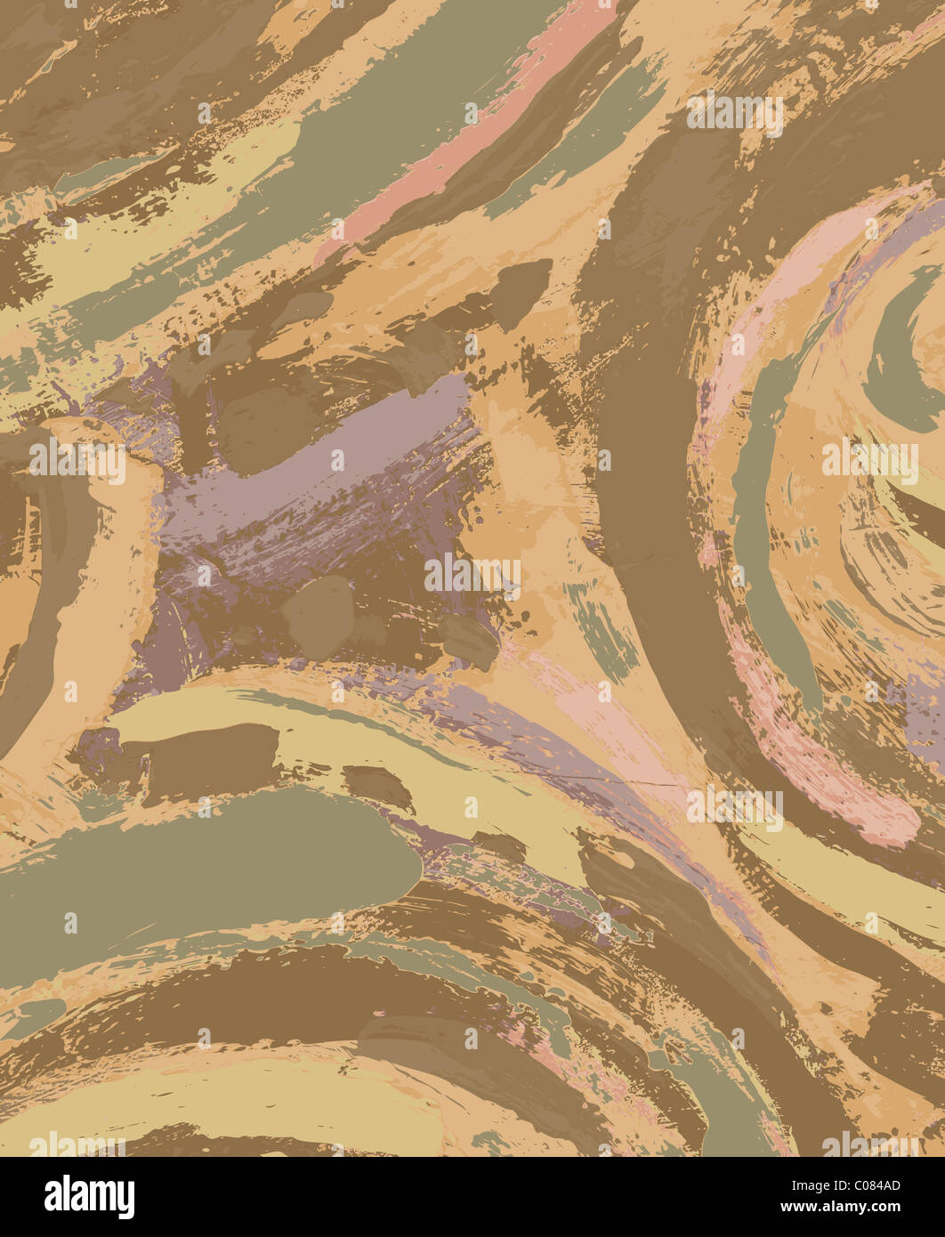 Abstract background illustration peinture Banque D'Images