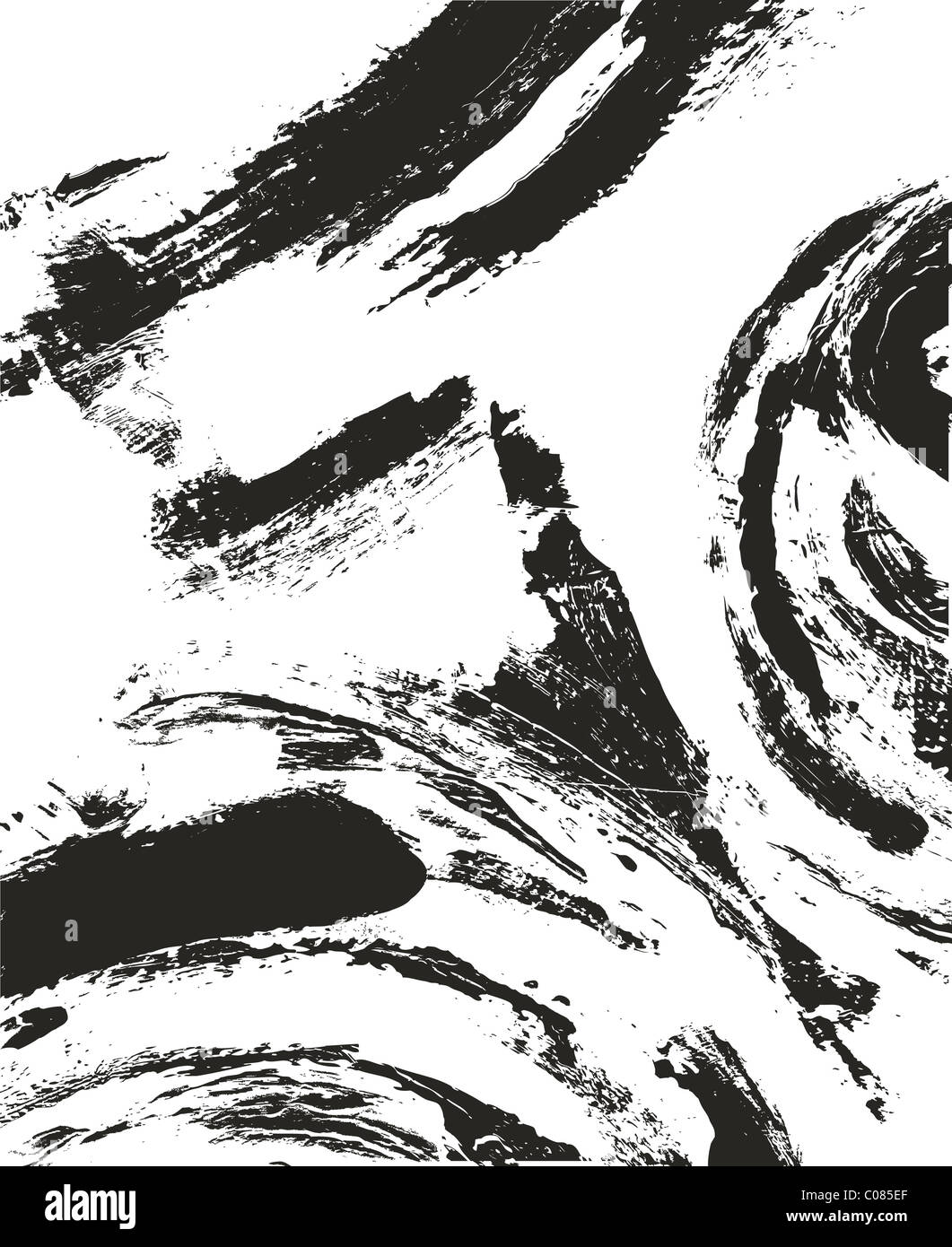 Abstract background illustration peinture Banque D'Images