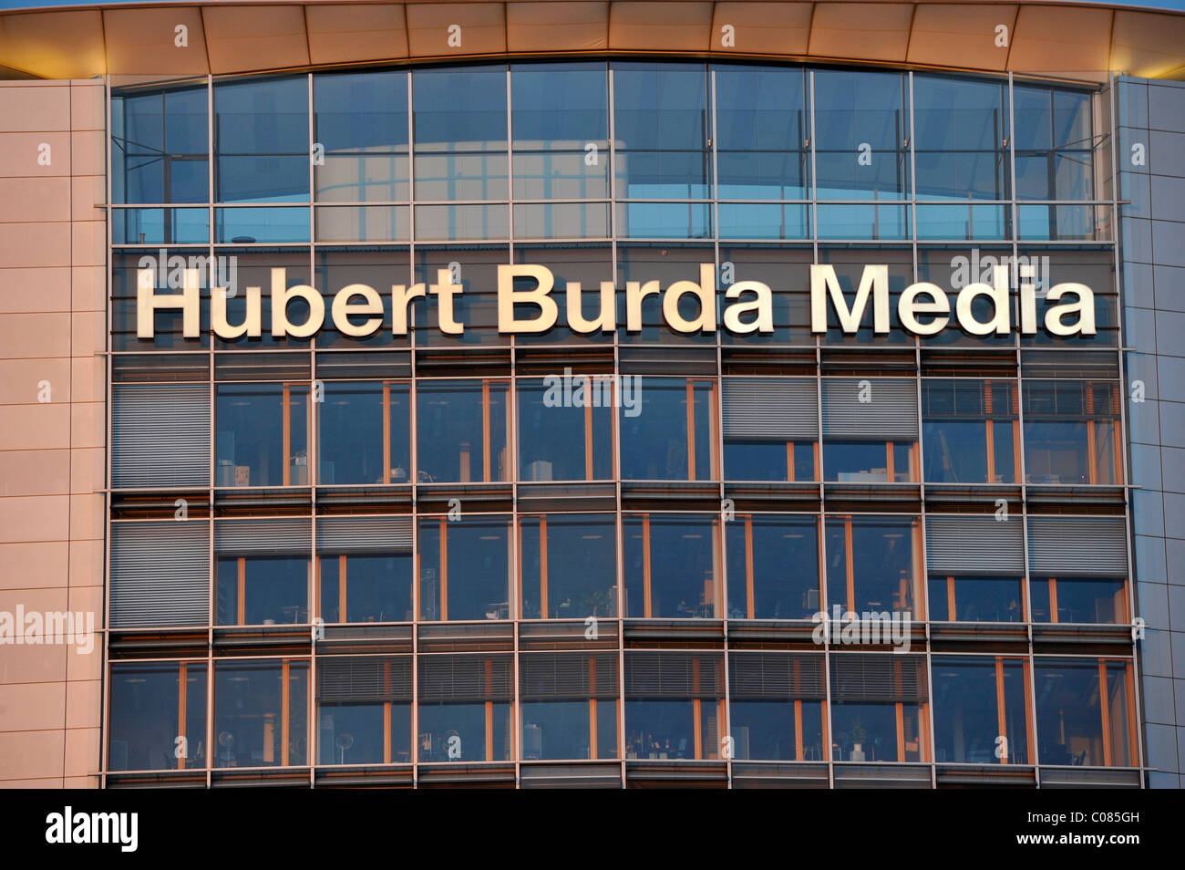 L'administration Hubert Burda, Centre des médias et l'impression de site, Offenburg, Bade-Wurtemberg, Allemagne, Europe Banque D'Images