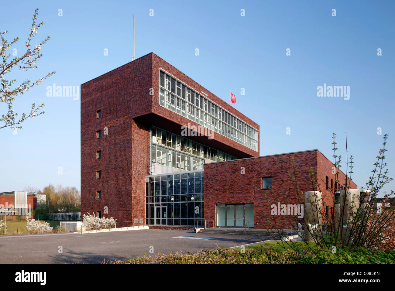 Jahrhunderthaus, Maison du xvie siècle, siège de l'I.G. Metall, Bochum, Rhénanie du Nord-Westphalie, la Ruhr Banque D'Images