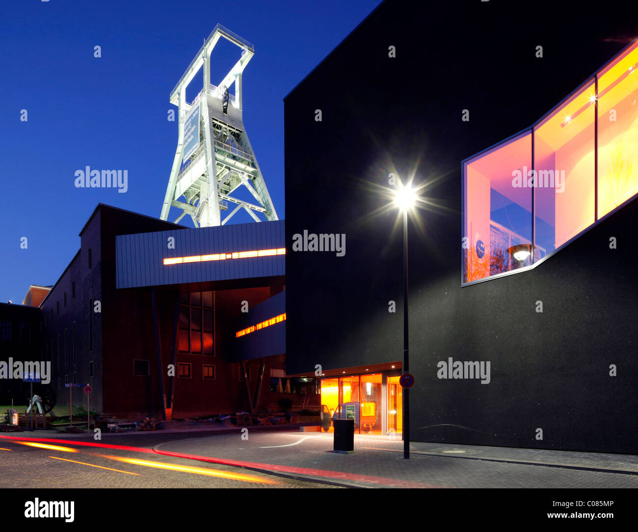 Extension du musée allemand de la mine, Black Diamond, de la Ruhr, Bochum, Rhénanie du Nord-Westphalie, Allemagne, Europe Banque D'Images