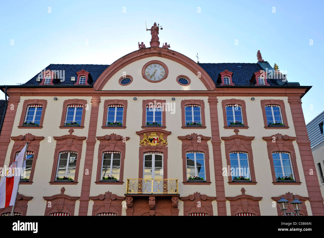 L'hôtel de ville, Offenburg, Bade-Wurtemberg, Allemagne, Europe Banque D'Images