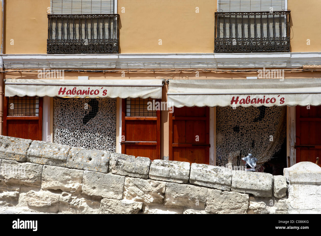 Shop à Ibiza. L'Espagne. Banque D'Images