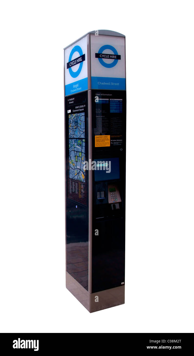 London cycle d' embaucher Banque D'Images