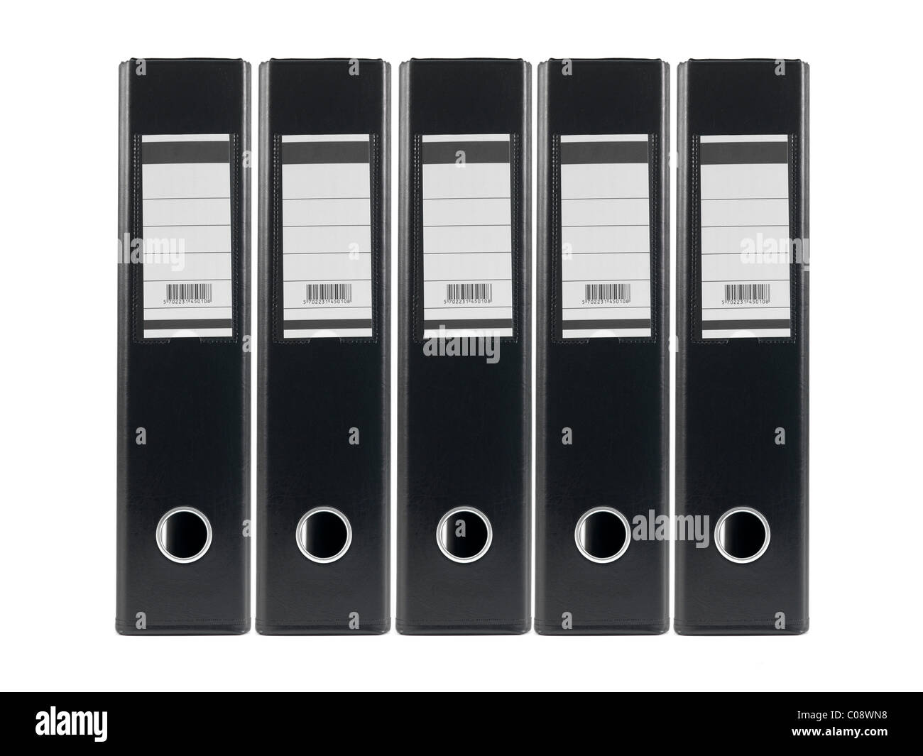 Reliures à anneaux Banque D'Images