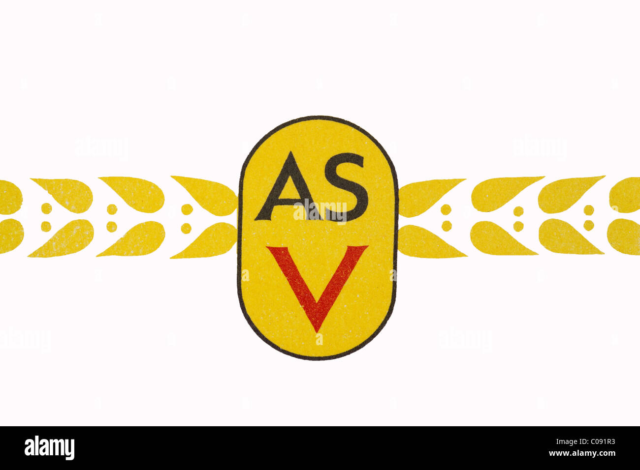 DDR : Club Sports de l'Armée de l'avant (ASV) Banque D'Images