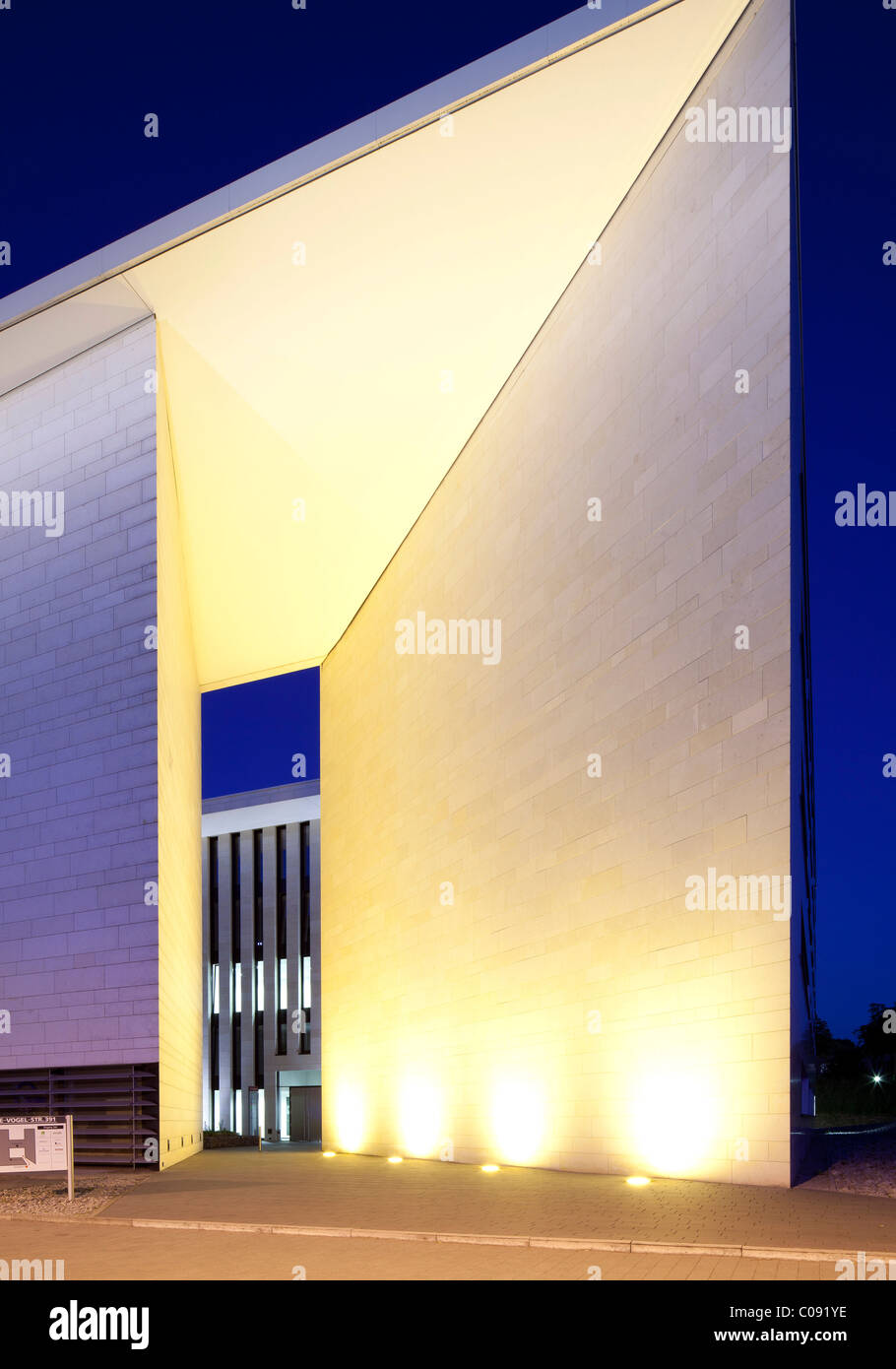 ADAC-house, immeuble de bureau, affaires Stadtkrone Os dans lequel se trouvent, Dortmund, Ruhr, Nordrhein-Westfalen, Germany, Europe Banque D'Images