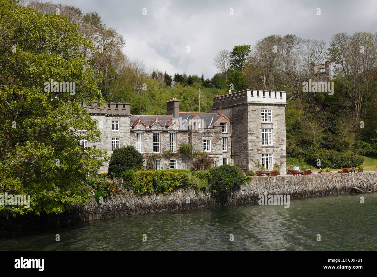 Castletownshend Castle, comté de Cork, en République d'Irlande, British Isles, Europe Banque D'Images