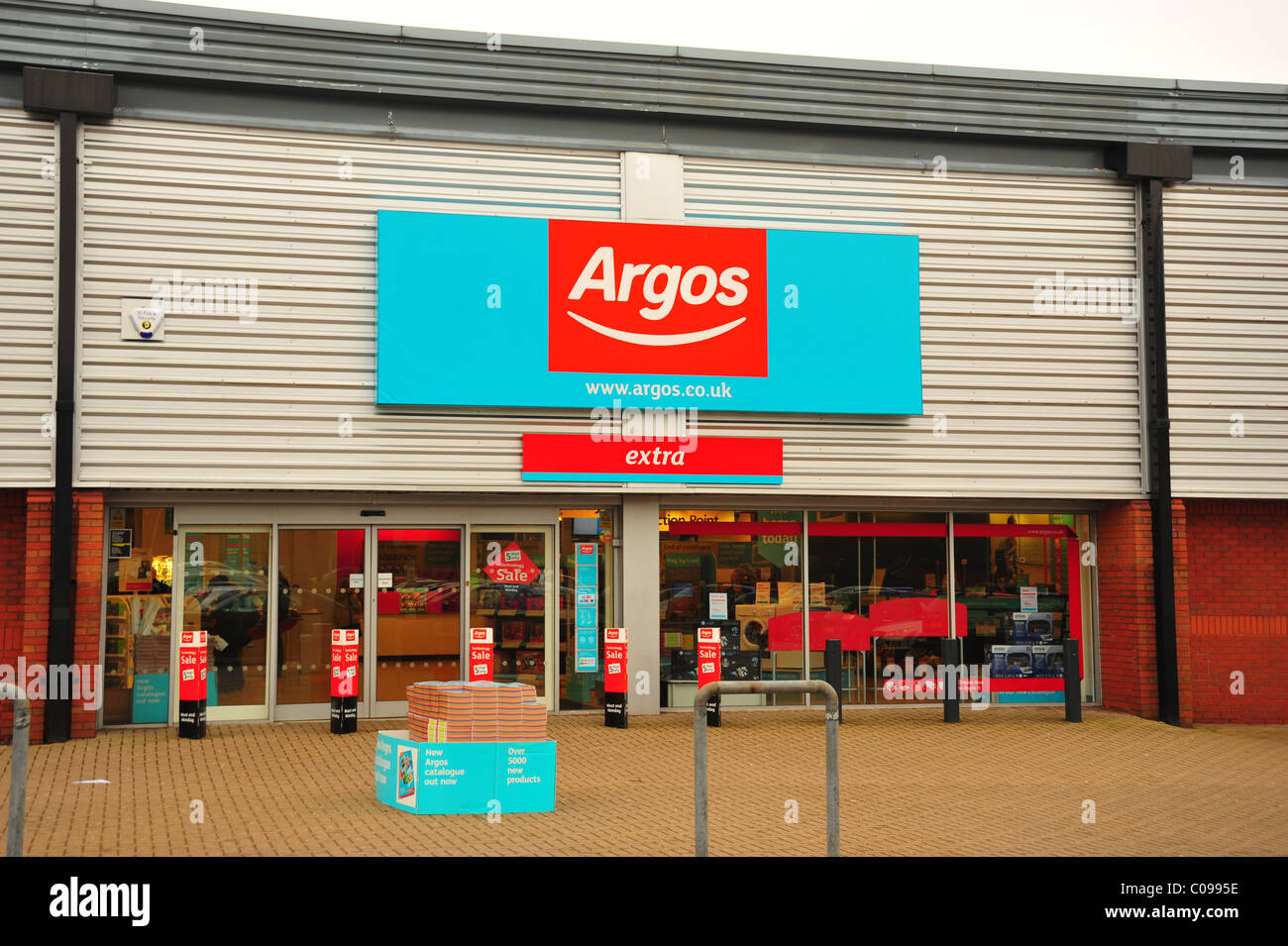 Magasin Argos/ Banque D'Images