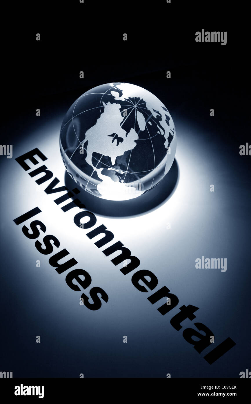 Globe, concept de l'Environnement Mondial Banque D'Images