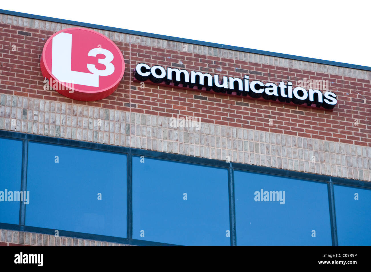 Un immeuble de bureaux de L3 Communications. Banque D'Images