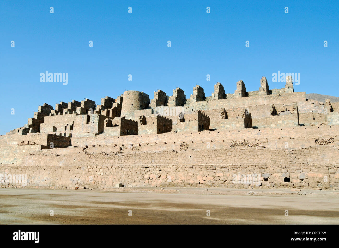 Ruinas de Huanchaca, Museo Desierto de Atacama, désert d'Atacama museum, musée archéologique, Antofagasta, Norte Grande Région Banque D'Images