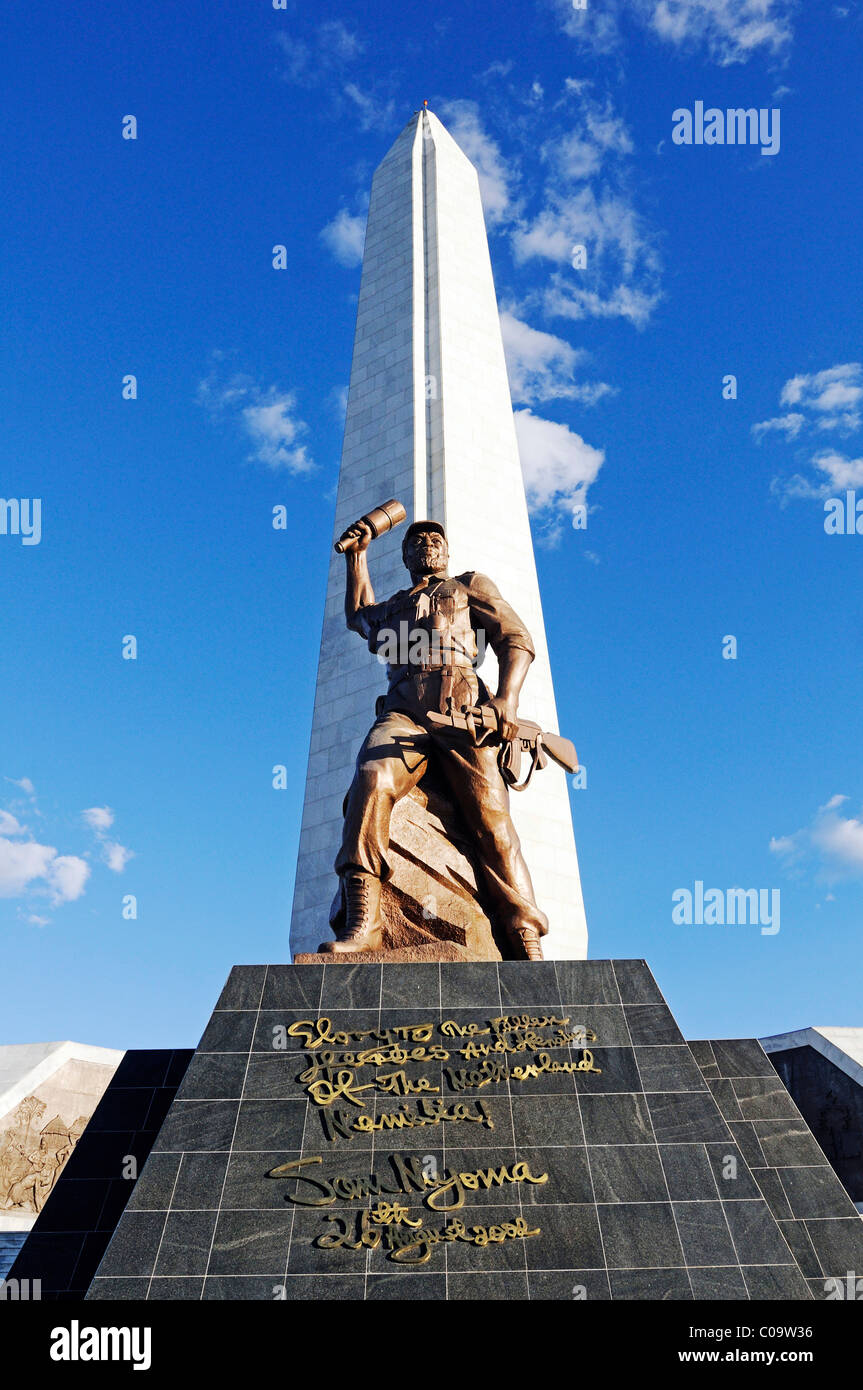 Heroes Acre, champ des héros, mémorial aux héros de l'indépendance, avec la statue du Soldat inconnu et en Banque D'Images