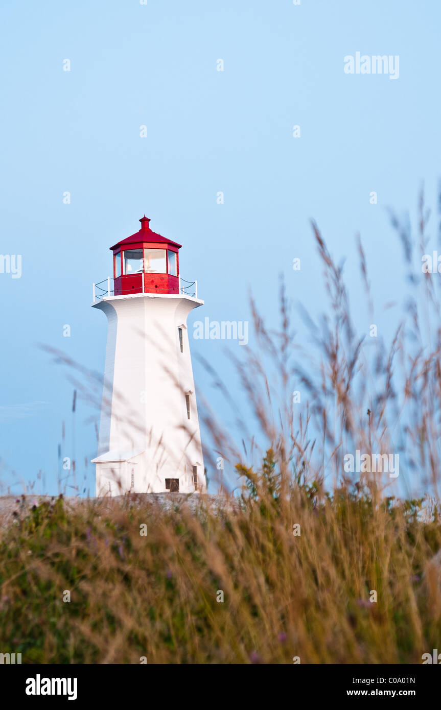 Le phare de Peggy's Cove Banque D'Images