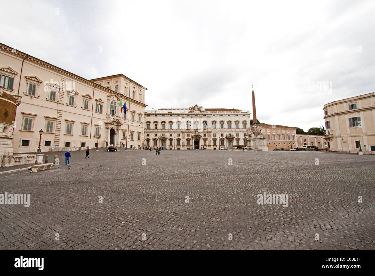 L'italien le Quirinal, Rome, Italie, Europe. Vue principale Banque D'Images