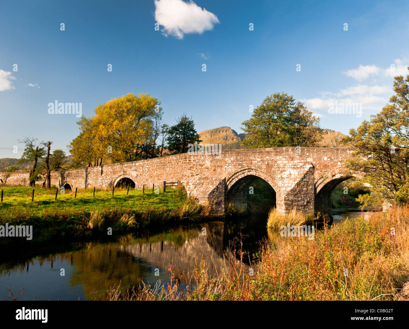 Vieux Pont de Tullibody, Clackmannanshire Banque D'Images
