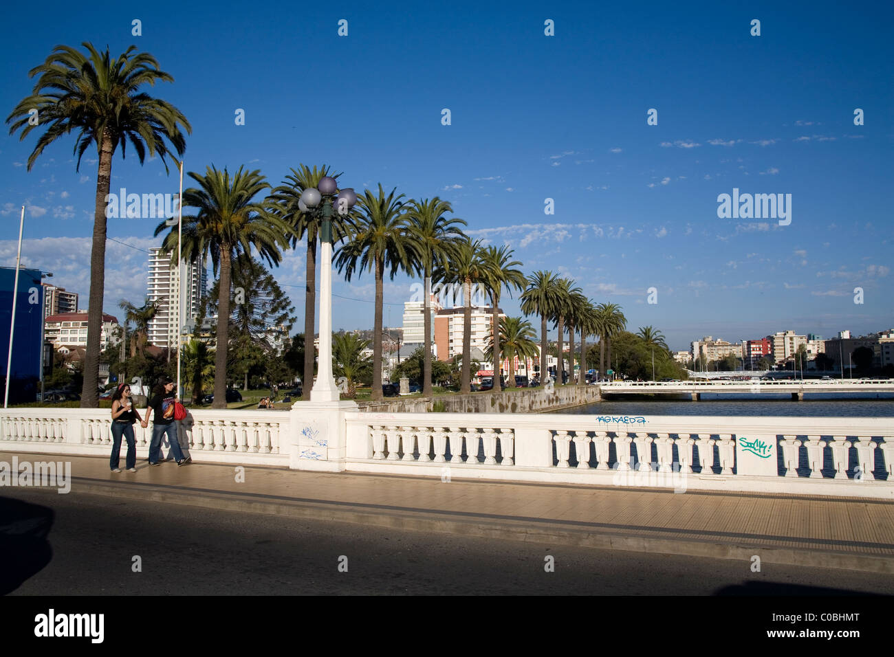 Vina del Mar, Chili Banque D'Images