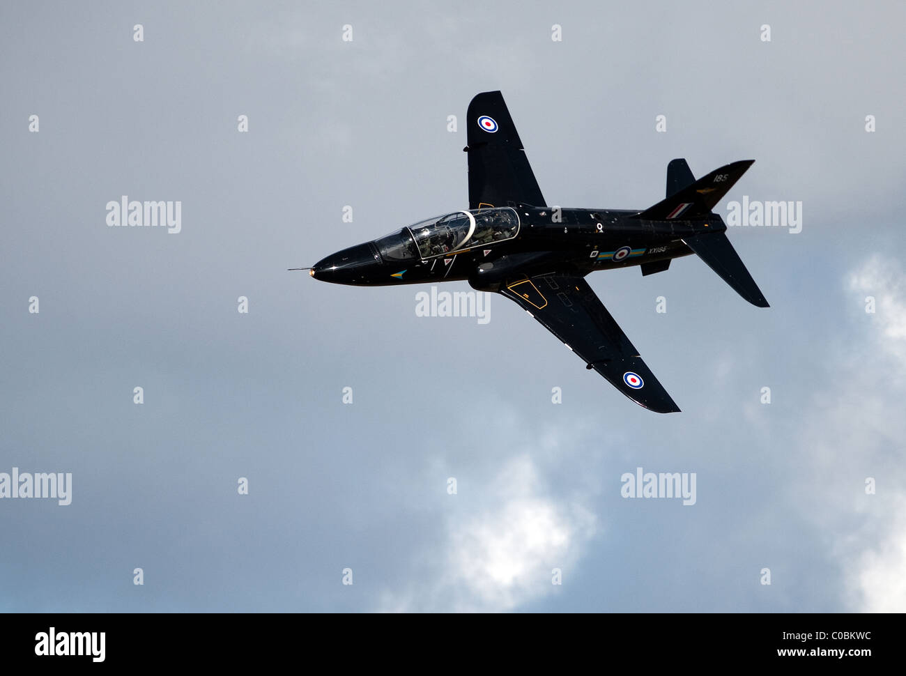 Le premier Hawk est entré en service avec la RAF en 1976, à la fois en tant qu'advanced flying-avions d'entraînement et une formation d'armes avion : Banque D'Images