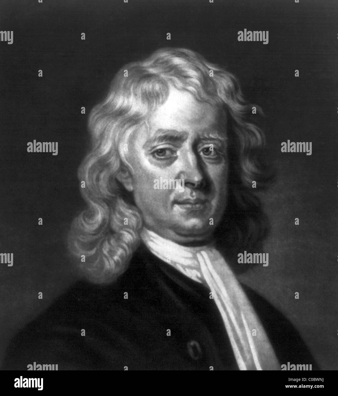 Sir Isaac Newton Banque D'Images