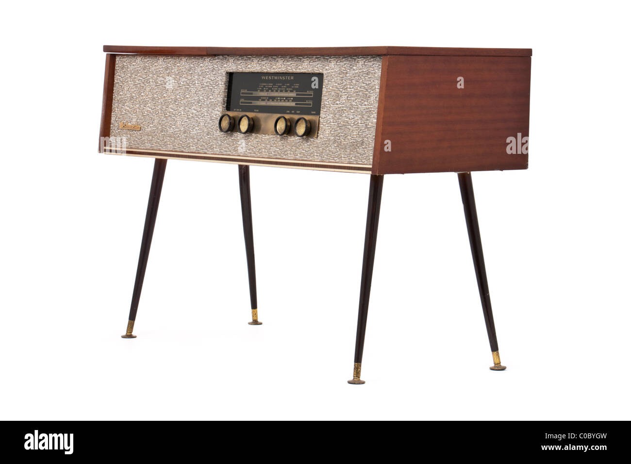 Radio des années 1940 Banque d'images détourées - Alamy