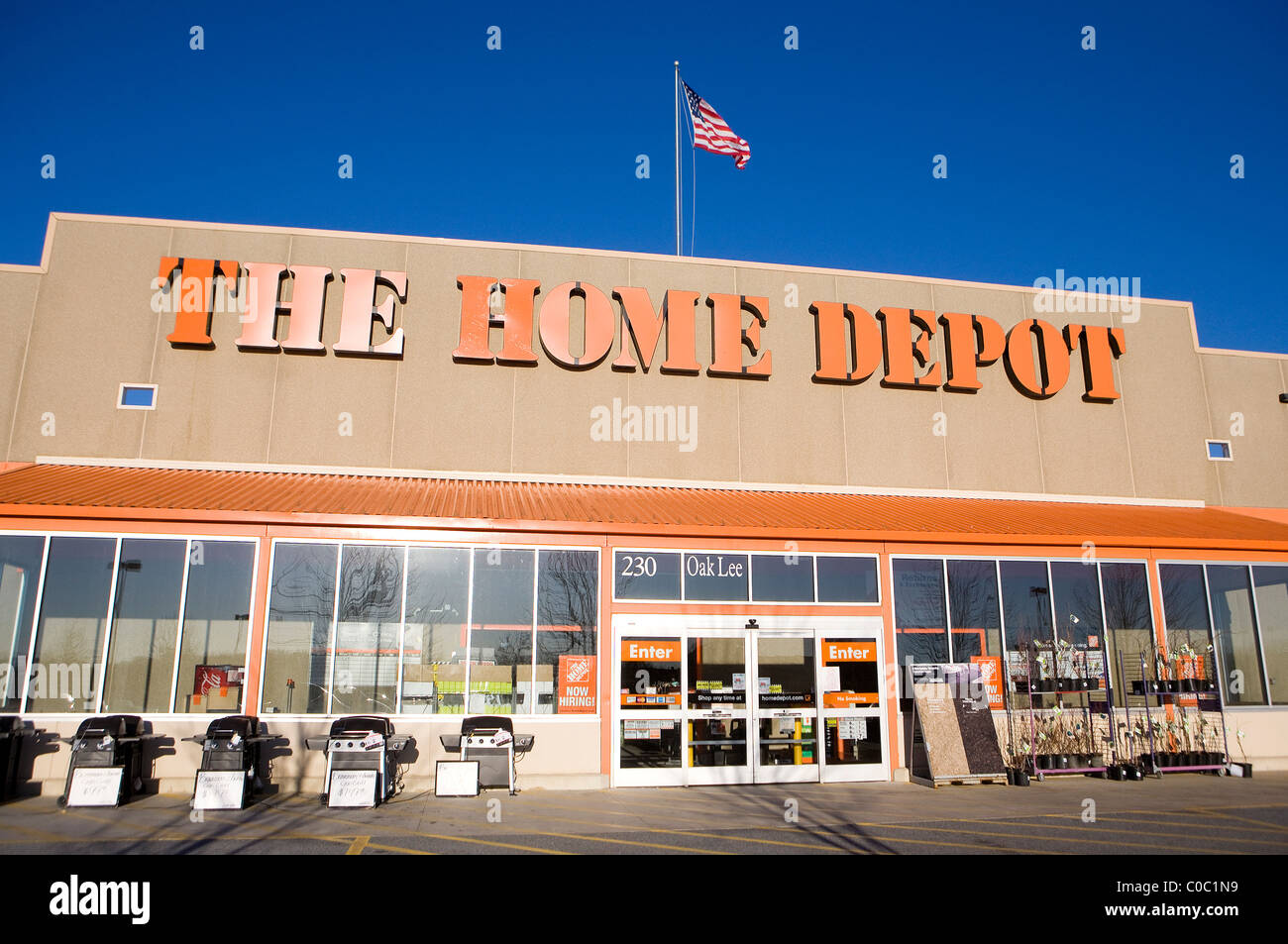 Un magasin de vente au détail de Home Depot. Banque D'Images