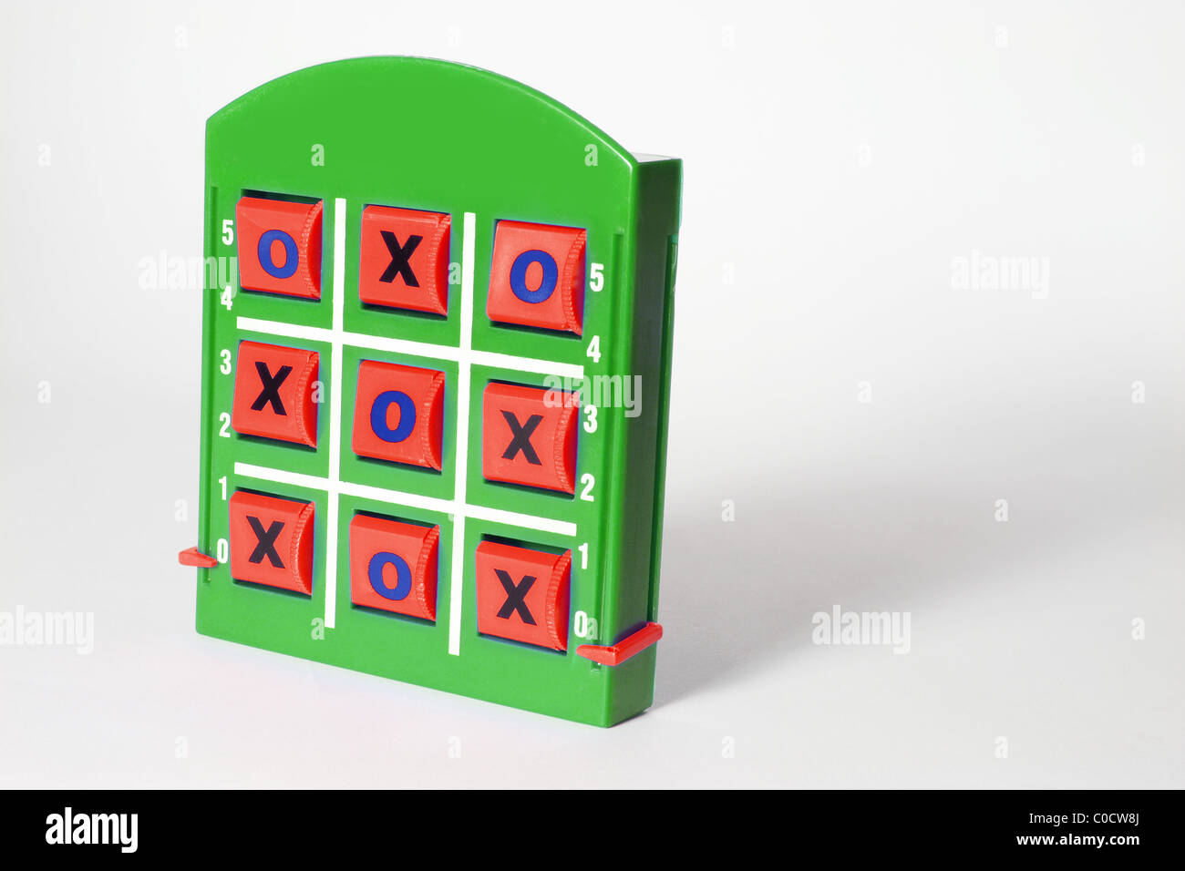 Jeu Tic Tac Toe Banque D'Images