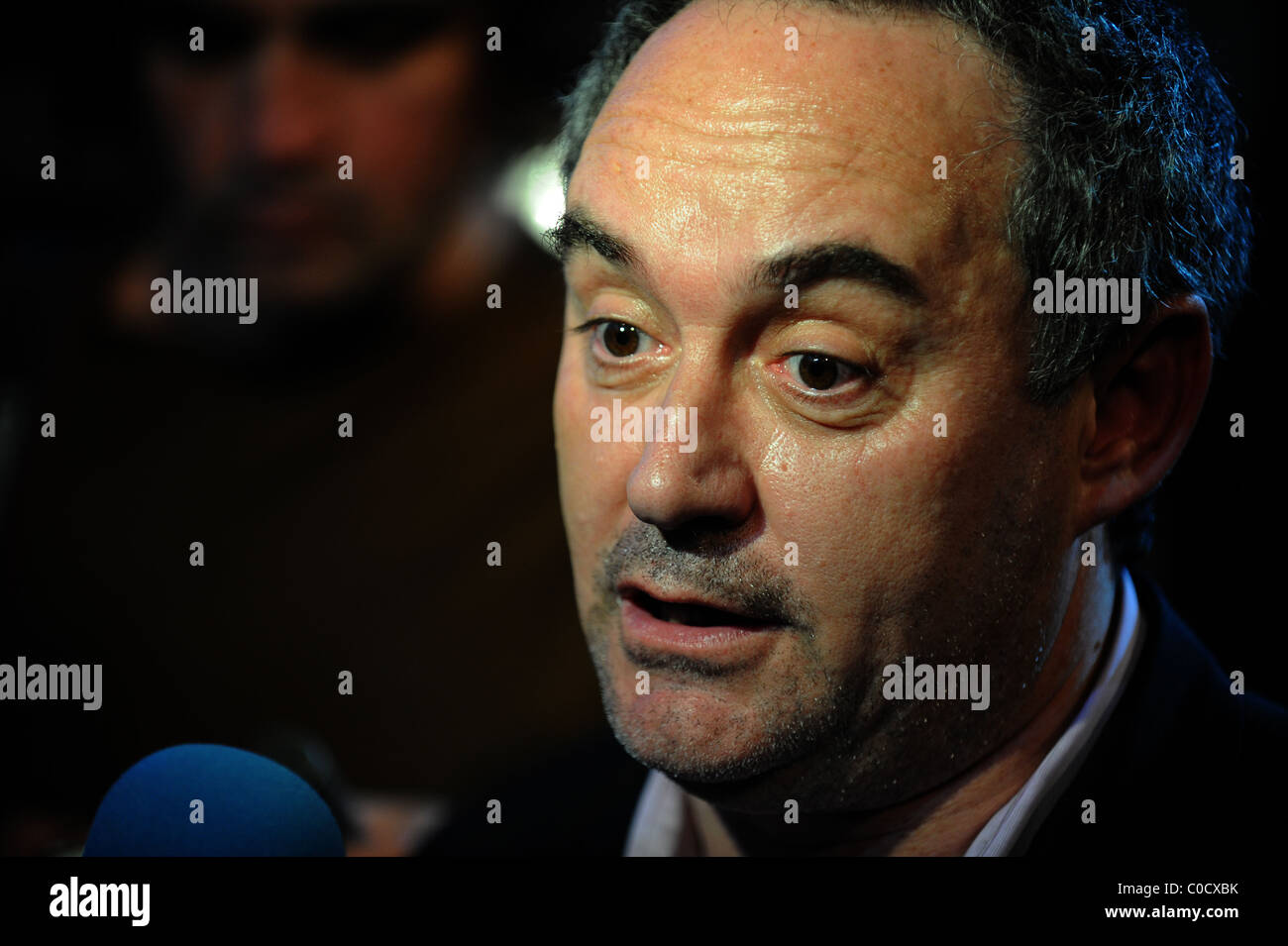 Ferran Adria chef cuisinier de restaurant espagnol 'El Bulli' - gagnant pour la deuxième année consécutive de meilleur restaurant au monde, Banque D'Images