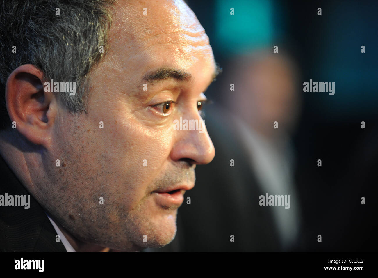 Ferran Adria chef cuisinier de restaurant espagnol 'El Bulli' - gagnant pour la deuxième année consécutive de meilleur restaurant au monde, Banque D'Images