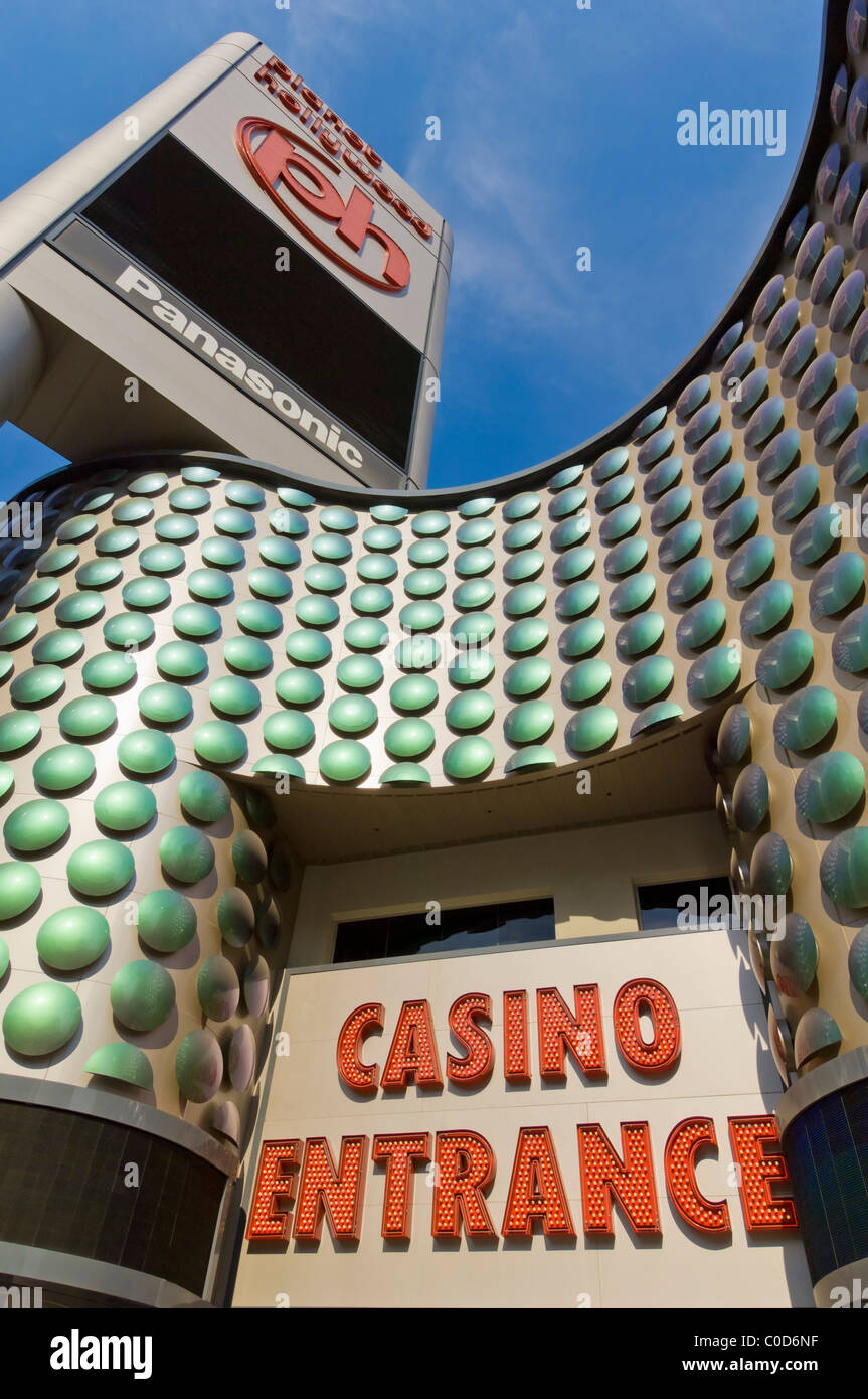 Entrée du casino Planet Hollywood hôtel Las Vegas NEVADA USA Banque D'Images
