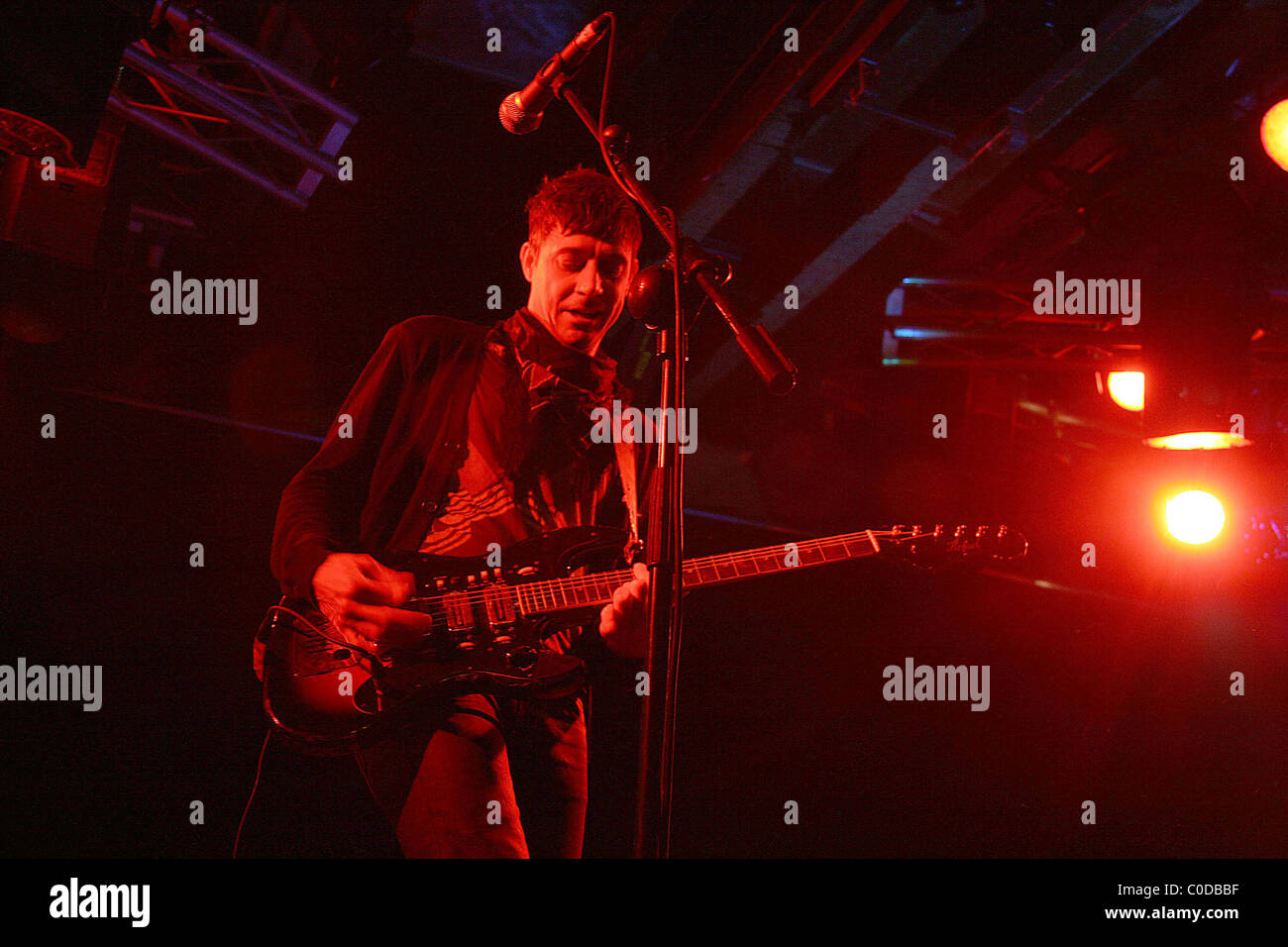 Jamie Hince des kills jouer live à la chambres liquide à Édimbourg Édimbourg, Écosse - 15.04.08 Emma Bryant / Banque D'Images