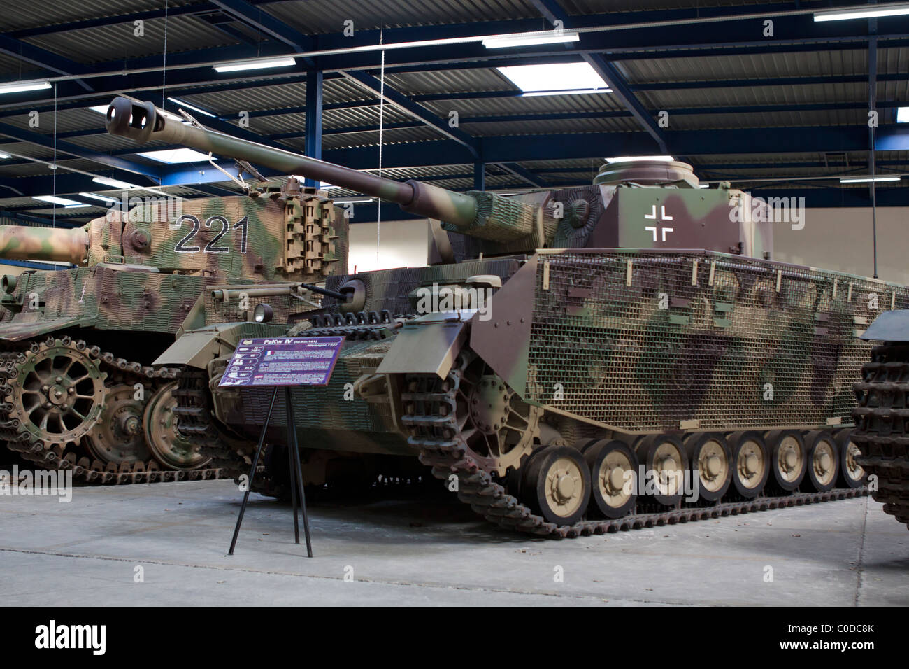 Panzerkampfwagen IV de la Wehrmacht allemande, la seconde guerre mondiale Banque D'Images