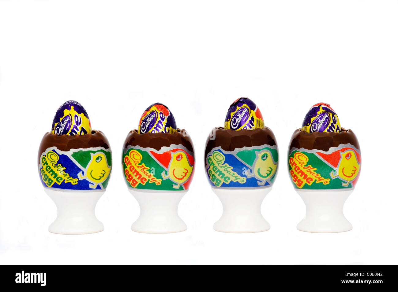 Cm avec cadbury creme oeufs Banque D'Images