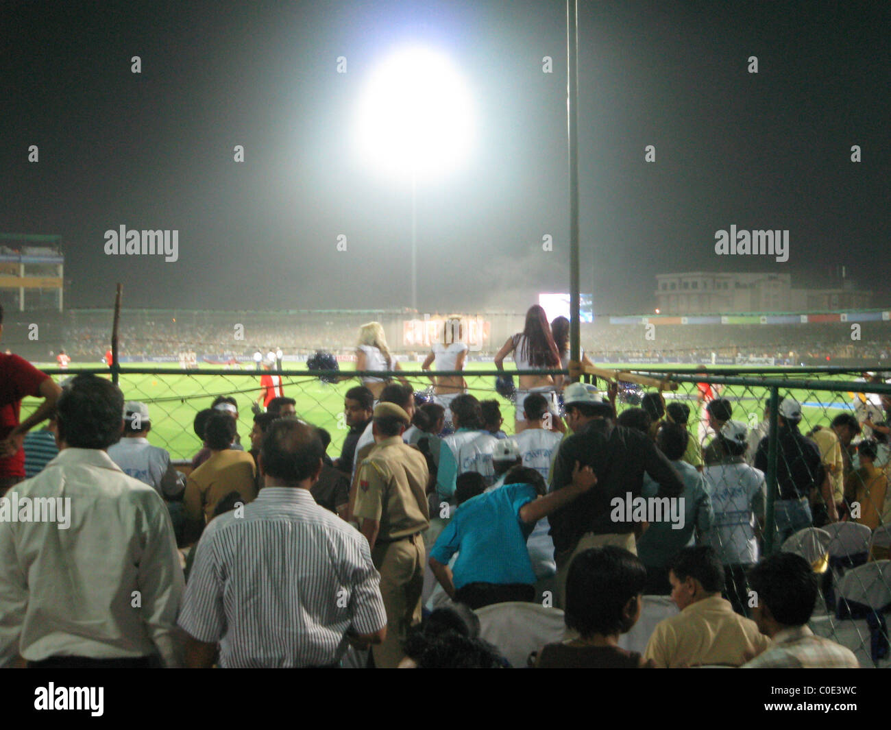 DLF IPL cricket entre Rajasthan Royals et Kings XI Punjab, au stade Sawai Mansingh Jaipur, Inde - 26-04-08 Banque D'Images