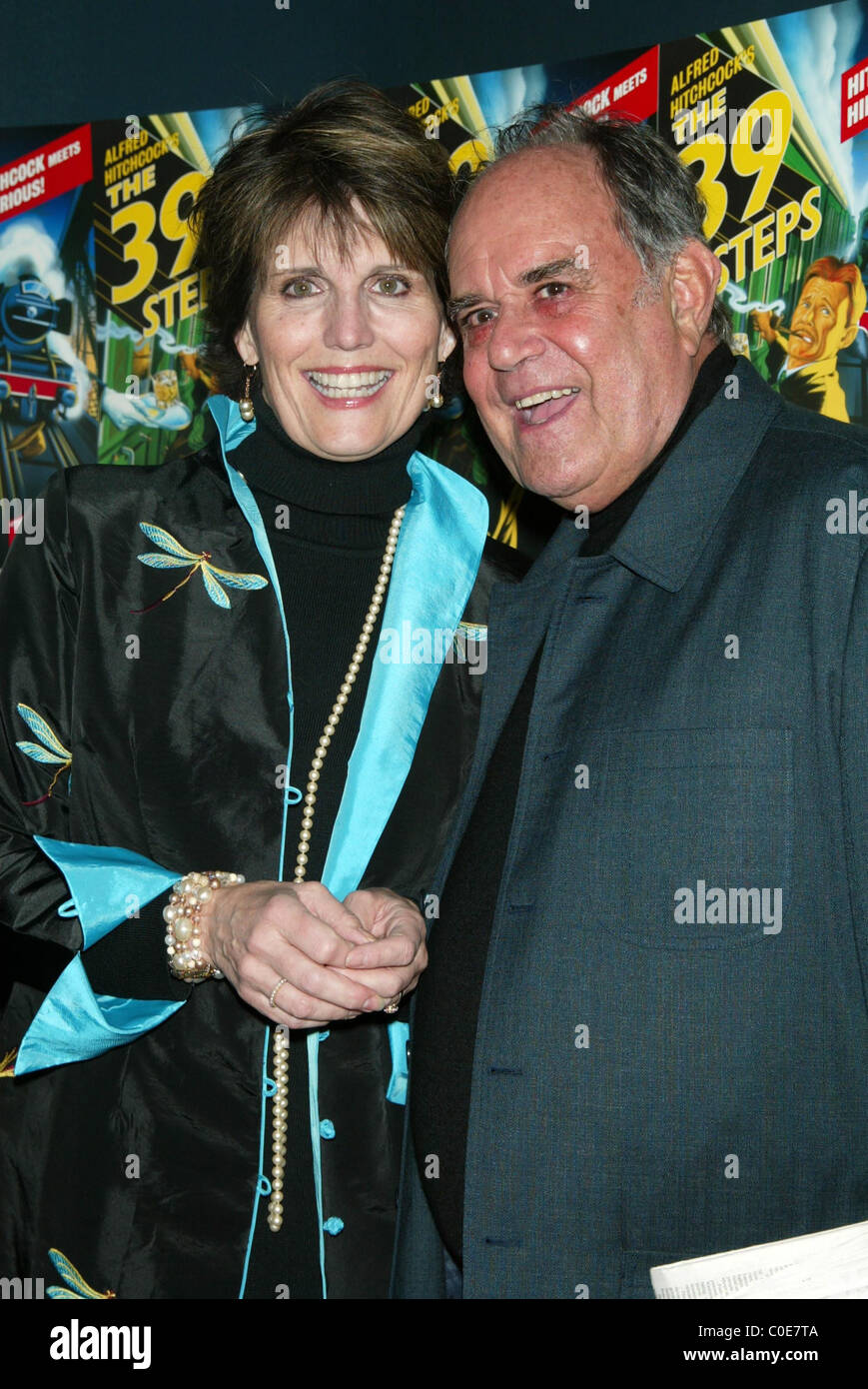 Lucie Arnaz et mari Larry Luckinbill soirée d'ouverture de la pièce de Broadway "Les 39 étapes" qui a eu lieu au Club Touch - After Party Nouveau Banque D'Images