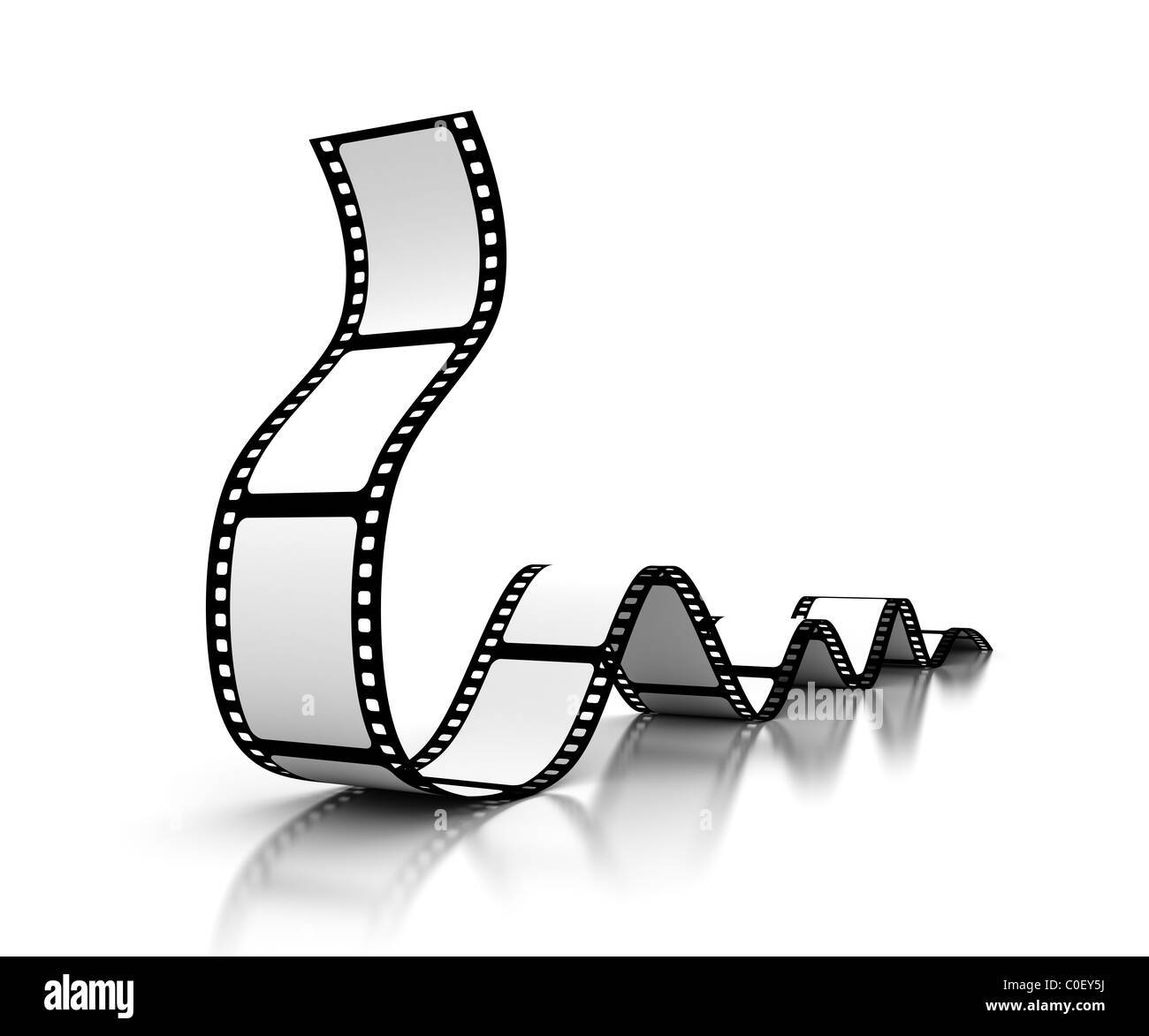 Film blanc Banque D'Images