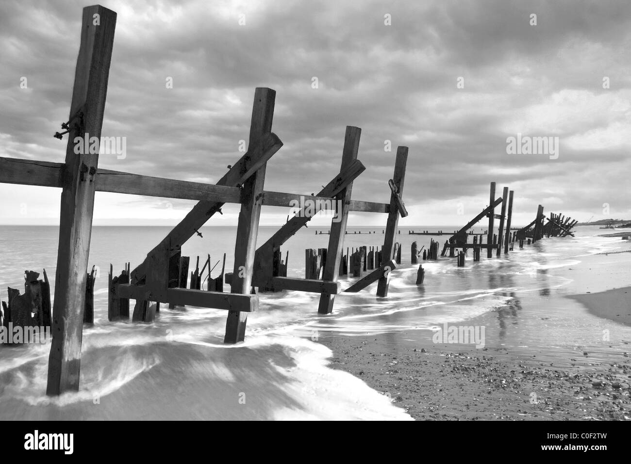 Happisburgh Banque D'Images