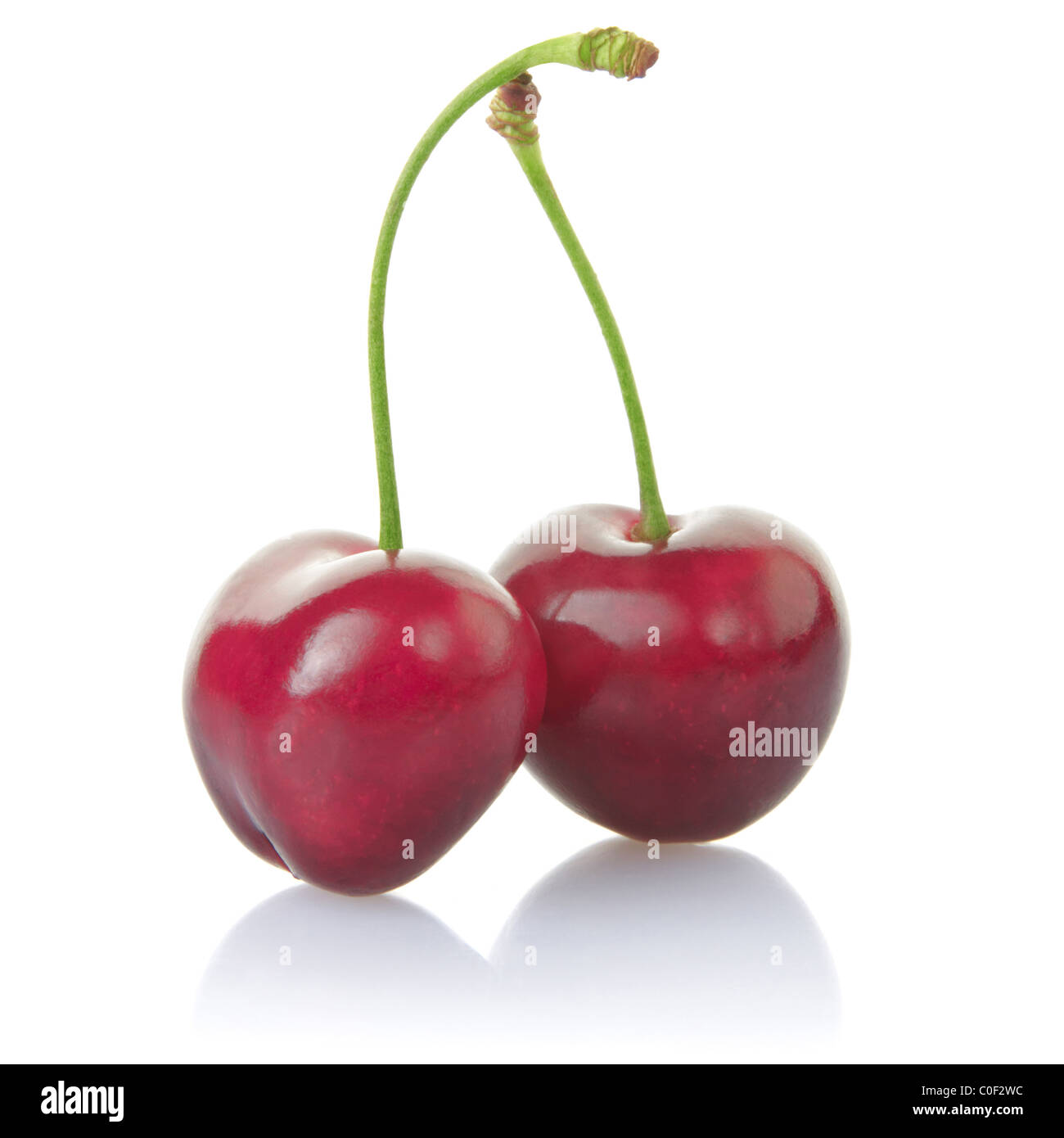 Cerises Banque D'Images