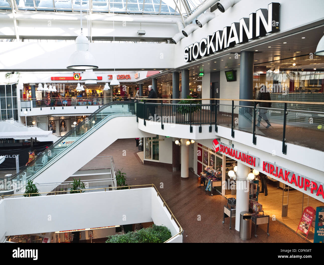 Hansa shopping mall, Turku, Kauppatori, au sud-ouest de la Finlande Banque D'Images