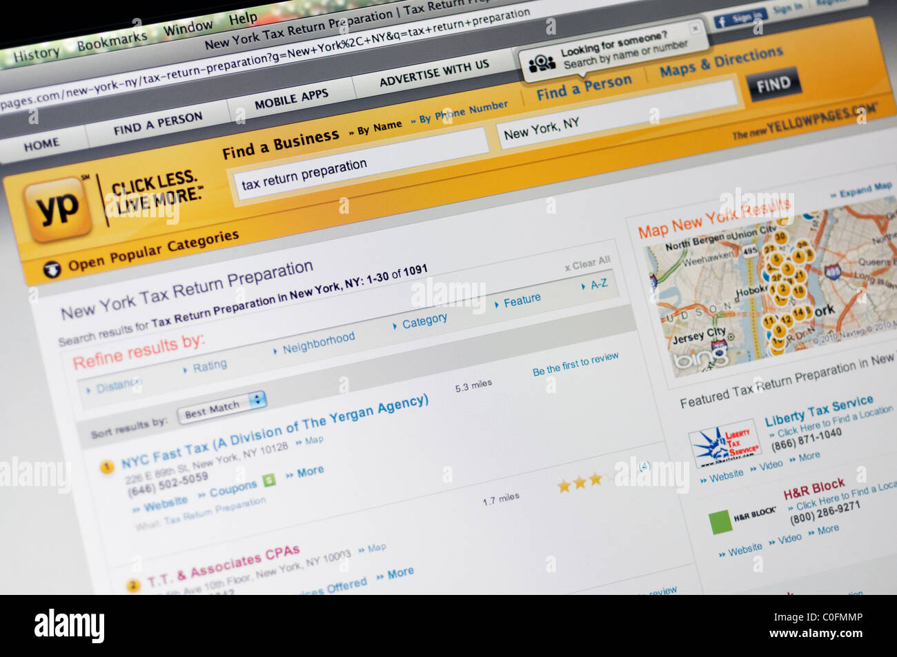 Pages jaunes Banque de photographies et d’images à haute résolution Alamy