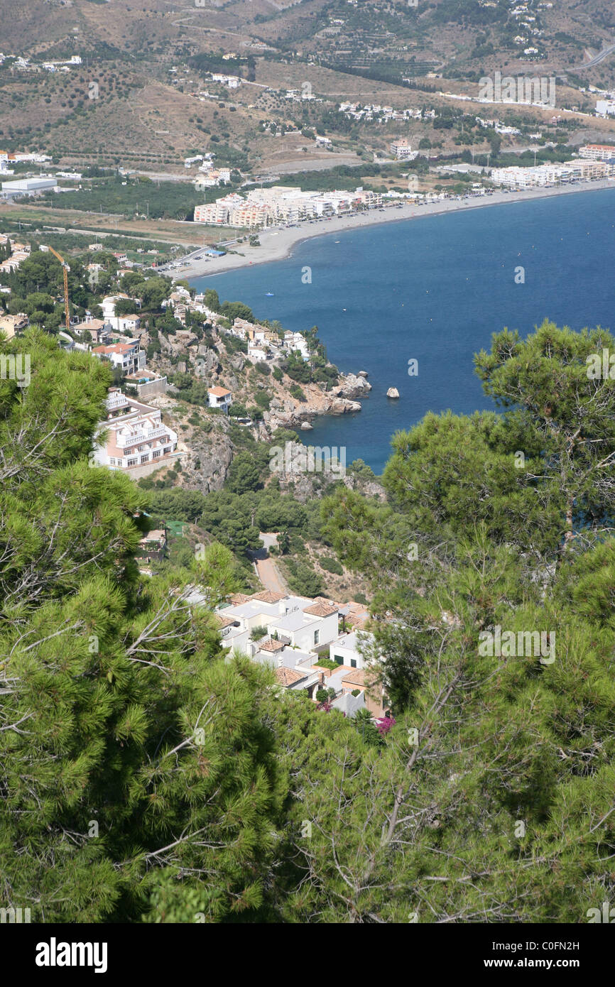 La Herradura, près de Almunecar Andalousie Espagne Banque D'Images