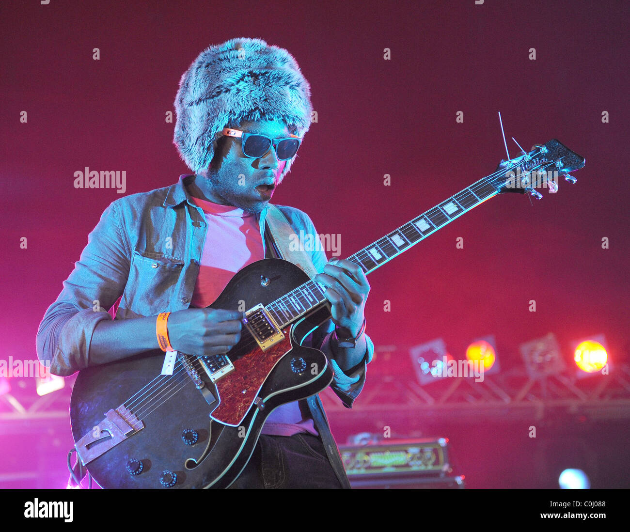 Lightspeed Champion Wakestock Festival 2008 - Jour 3, tenue à Blenheim Palace à Oxford, Angleterre - 29.06.08 Alex Broadway/ Banque D'Images