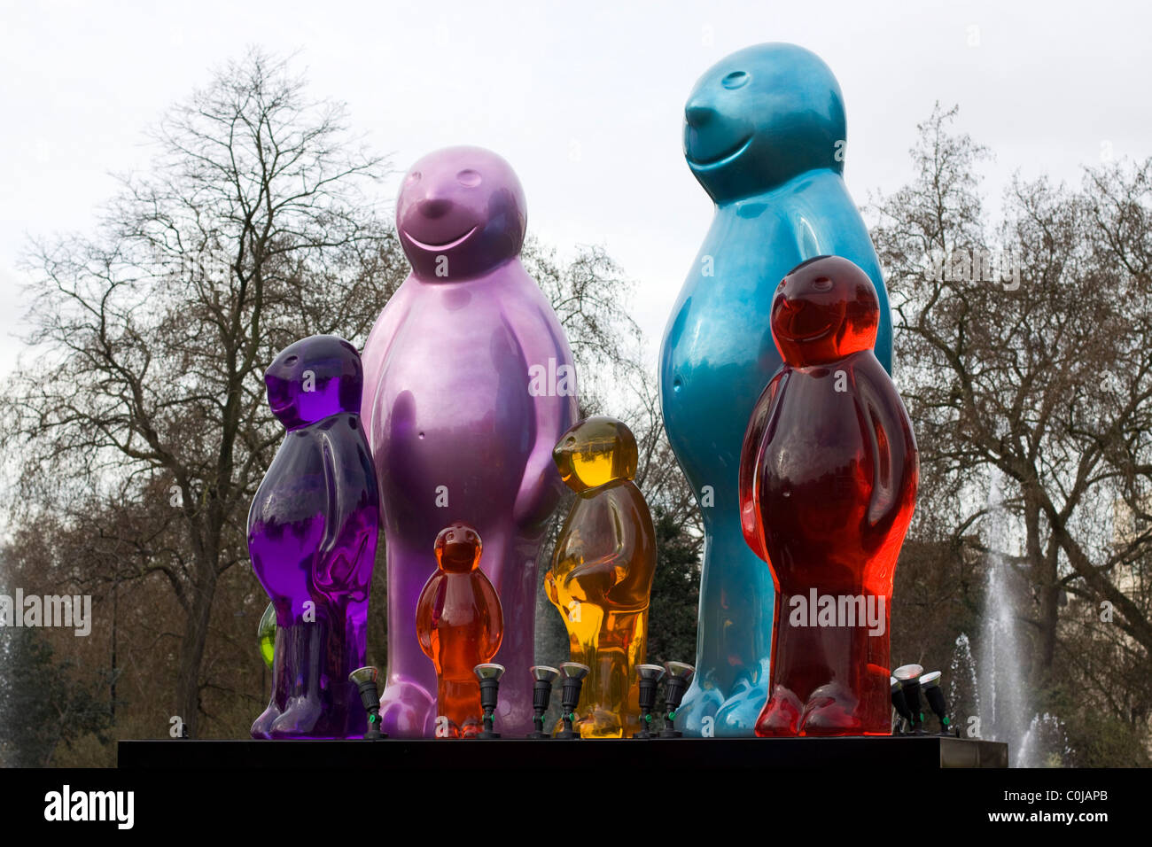 Jelly Geant Famille Bebe Marble Arch Hyde Park Londres Photo Stock Alamy