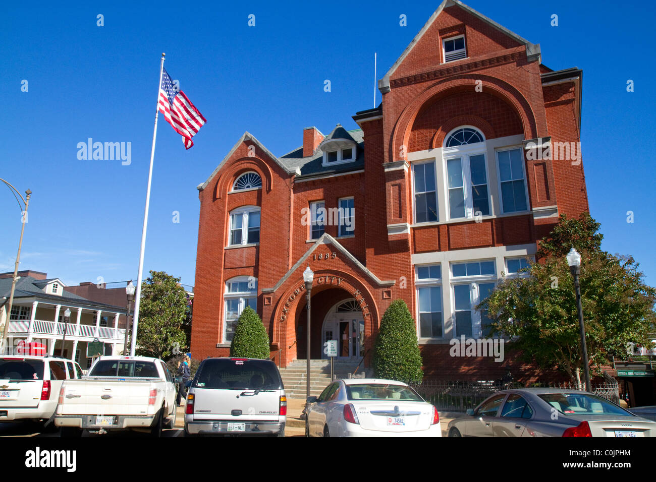 Hôtel de ville d'Oxford, Mississippi, USA. Banque D'Images